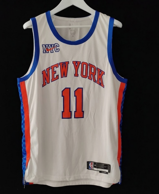 Men New York Knicks #11 Brunson white 2026 Nike NBA jersey 102002->new york knicks->NBA Jersey